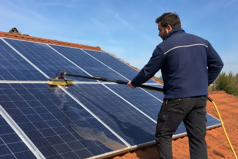 Nettoyage et entretien de panneaux solaires à Saint-Saturnin-lès-Avignon